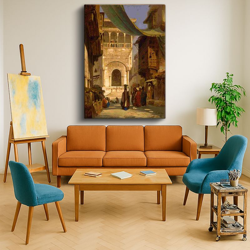 Ressam Kanvas Tablo 66